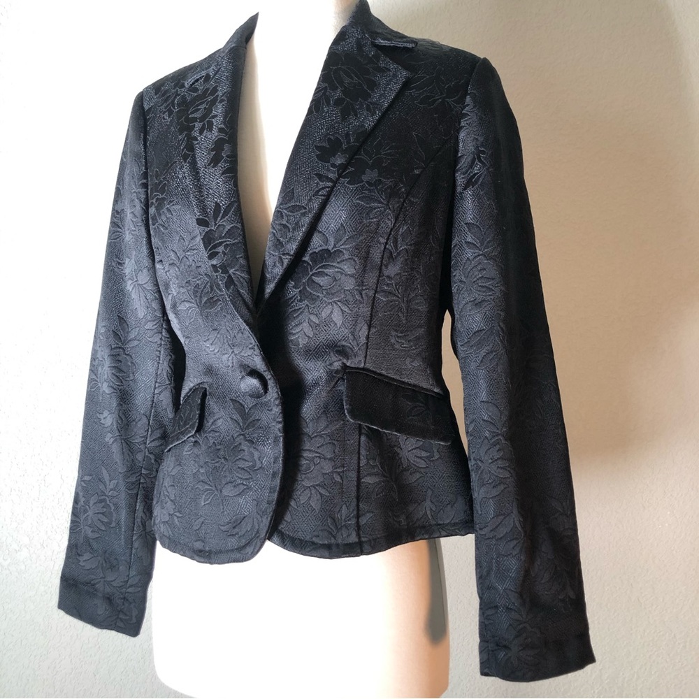 Black Rose Blazer by Style & Co